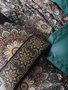 L'essentiel linge de maison Juego de funda de edredón Ornate - Petrol